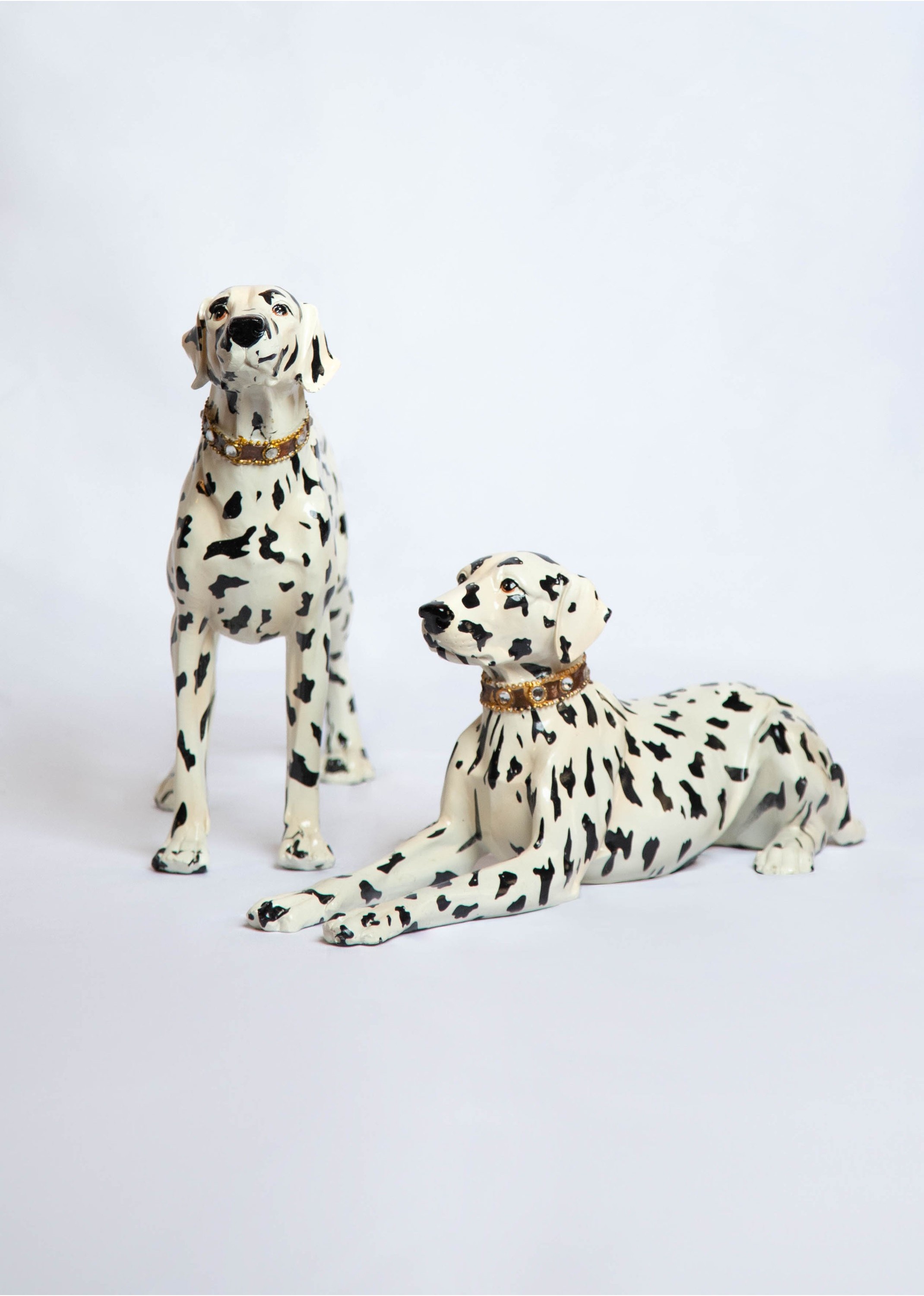 Chiens dalmatien (Set de 2 en L)