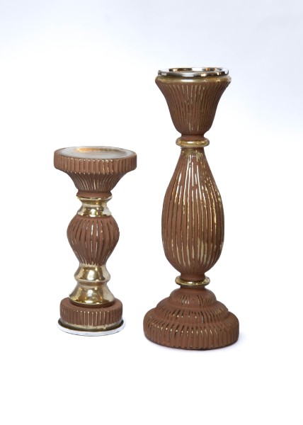 Bougeoirs Bamako (Set de 4 en L)