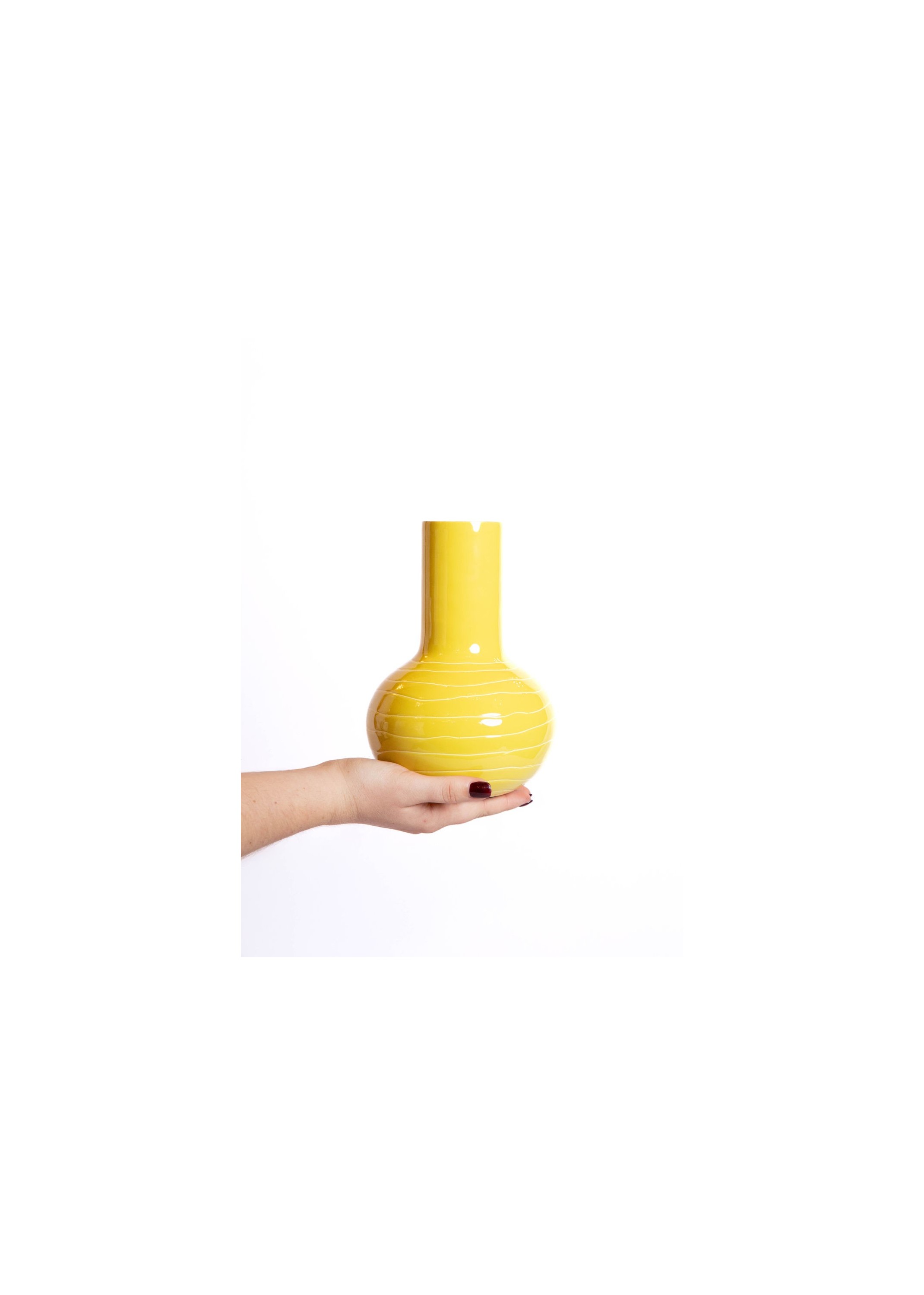 Vase Lisbonne jaune