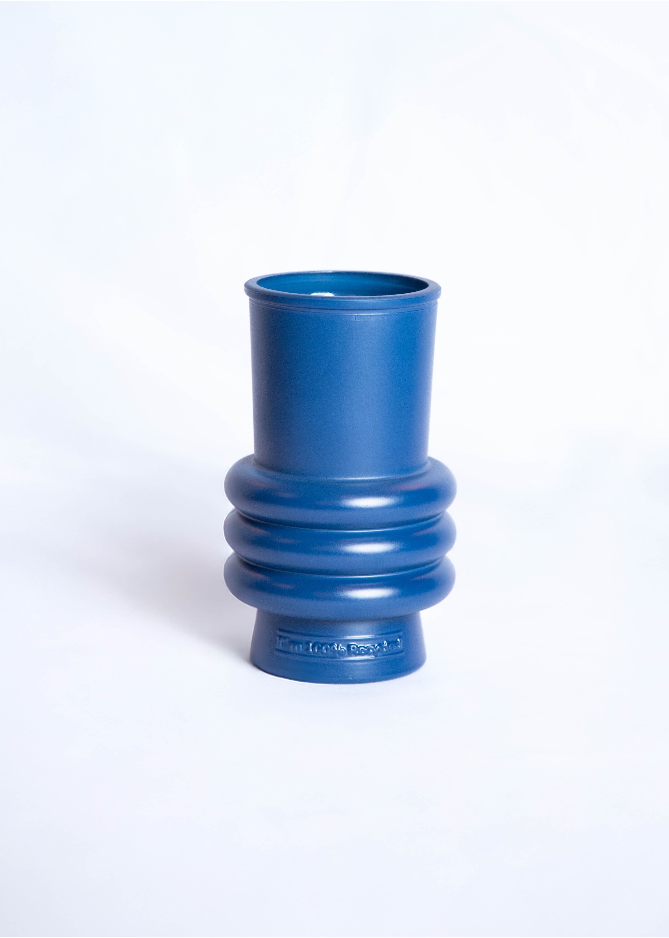 Vase Berlin anneaux bleu
